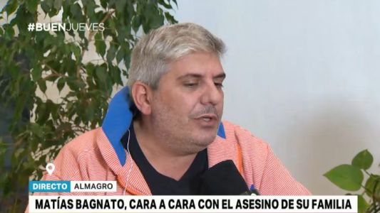 "Es terrible tener que verle de nuevo la cara al asesino de mi familia"