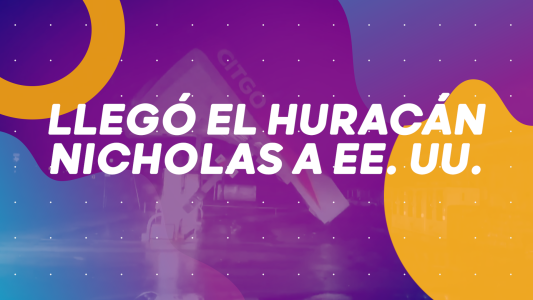 Llegó el huracán Nicholas a EE. UU., identifican restos de soldados argentinos en Malvinas, una tripulación civil despegará hacia el espacio y hoy juega River #BuenFlash