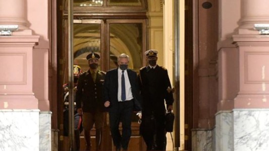 Alberto volvió a la Casa Rosada tras la crisis con el sector K