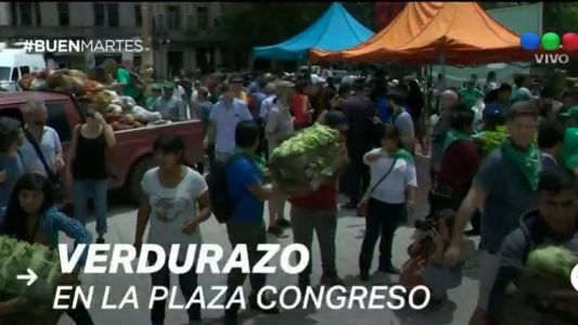 Regalarán más de 30 mil kilos de verduras
