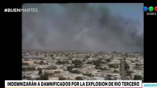 Indemnizarán a los damnificados por la explosión en Río Tercero