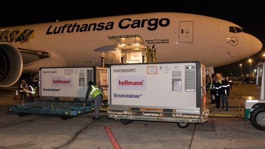 Llegaron al país más de 1,5 millones de vacunas Sinopharm