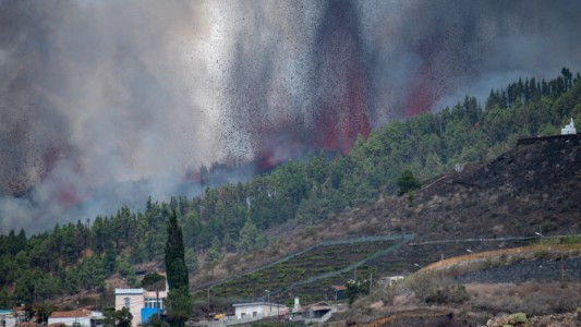 El volcán Cumbre Vieja entró en erupción en la isla española de La Palma