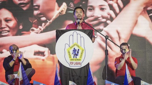 Manny Pacquiao se lanza a la presidencia de Filipinas