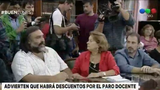 Descontarán el día a los docentes que adhieran al paro