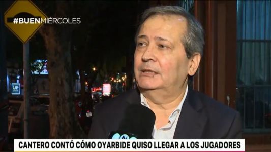 Cantero ratificó sus dichos sobre Oyarbide
