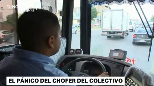 Otro hombre armado en la línea 620: "Tengo miedo de todo", dijo el colectivero