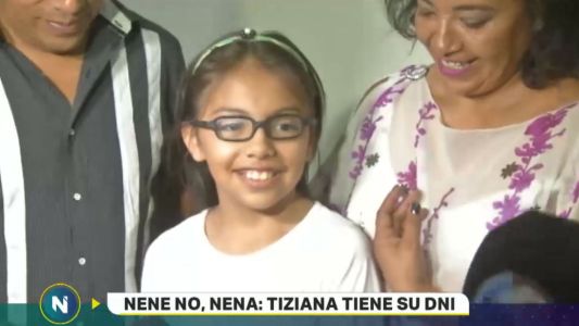 Cambio de género: Tiziana ya tiene su DNI