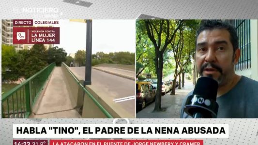 Habla el padre de la nena abusada en Colegiales