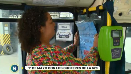 "El chofer que los lleva es mi papá. Cuidénmelo", el conmovedor mensaje de la hija de un chofer de la línea 620