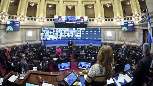 Senado: la oposición faltó a un debate virtual convocado por el oficialismo e insistió en volver a la presencialidad plena