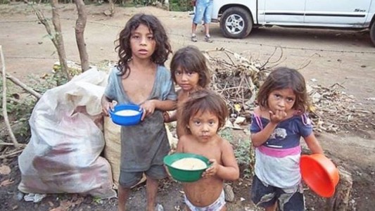 Más del 54% de los menores de 14 años son pobres, según el INDEC