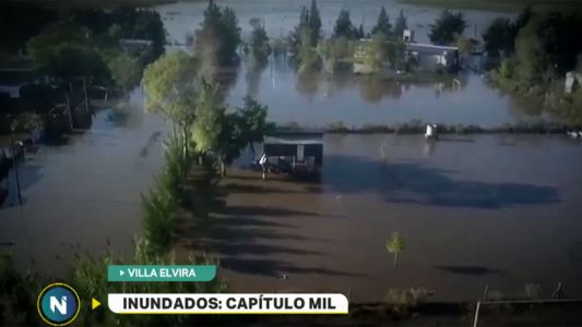 Perdieron todo: así quedó Villa Elvira por la inundación tras la lluvia