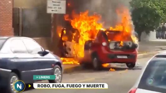 Robo, persecución y muerte en Liniers