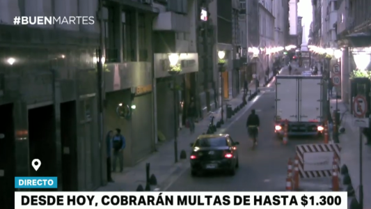 Desde hoy, rige la prohibición de entrar al Microcentro