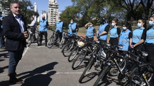 Se inauguró el Cuerpo Ciclista de los Agentes de Prevención