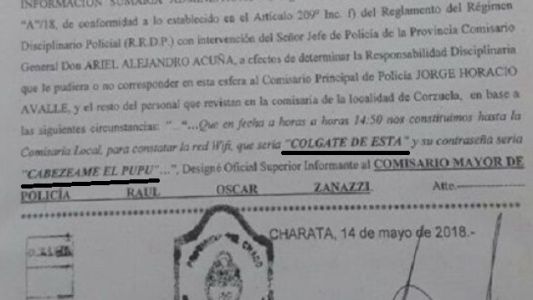 Comisaría del terror: investigan la fuga de presos y salta un escándalo por el wifi