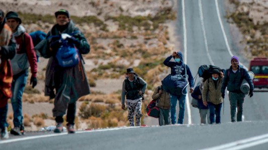 Una beba migrante murió en la frontera entre Bolivia y Chile