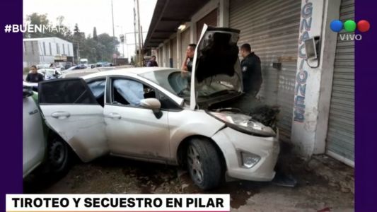 Secuestro, tiroteo y liberación en Pilar