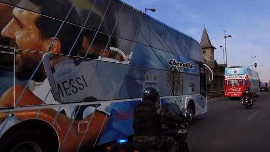 El video de la Policía bonaerense para despedir a la Selección antes del Mundial