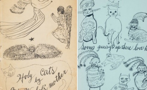 La breve fama de la madre de Andy Warhol: subastan una obra en la que colaboró con su hijo