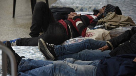 Instalan campamento durante una semana para reclamar por las personas en situación de calle