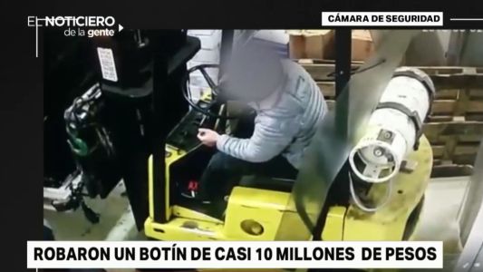 Video: así fue el golpe comando para robar figuritas del Mundial