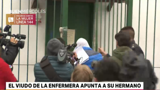 Declaró el marido de la enfermera asesinada: "La mató mi hermano"