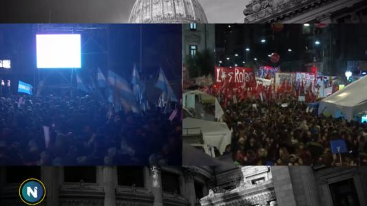 Vigilia por el aborto: manifestantes a favor y en contra de despenalización
