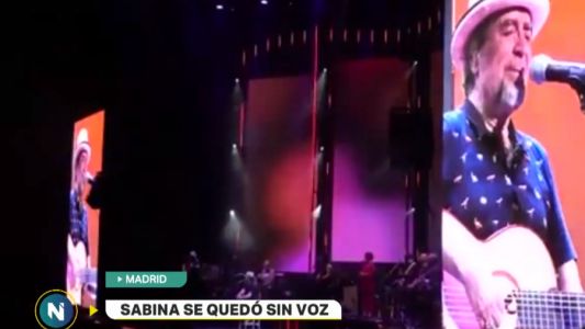 Sabina cancela el final de la gira "Lo niego todo" por problemas en su voz