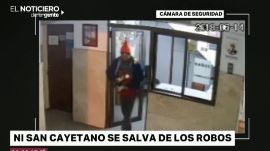 "Lo perdonamos pero lo charlamos": robo en la Iglesia de San Cayetano