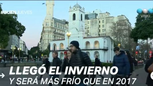 A las 7.07 comenzó el invierno