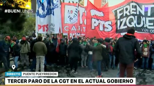 Cortan accesos a la Ciudad de Buenos Aires