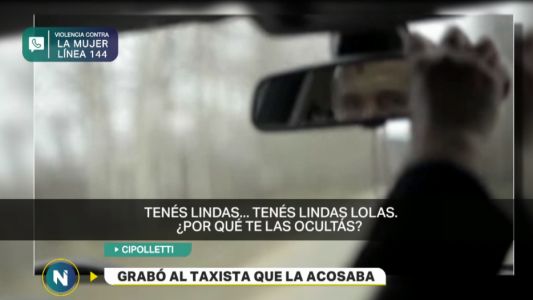 Una adolescente de 16 años grabó a un taxista que la acosó durante un viaje