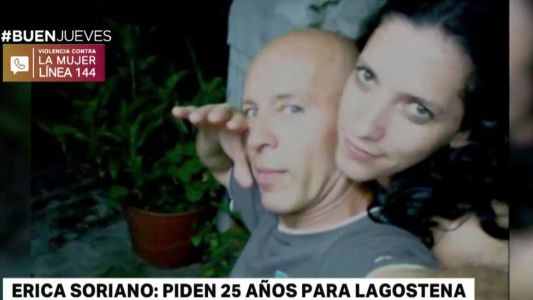 Caso Erica Soriano: piden 25 años para Lagostena