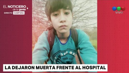 Abandonaron el cuerpo de una adolescente de 16 años en un hospital de Campana