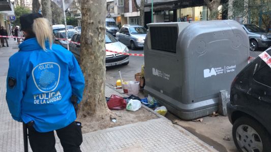 Encontraron a un bebé muerto en un contenedor de basura de Recoleta