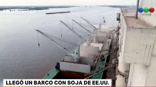 La Argentina importa soja