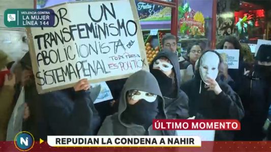 "FRIA", el grupo feminista que pidió la liberación de Nahir Galarza