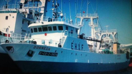 Se hundió un pesquero español en Comodoro Rivadavia: hay un muerto y buscan a un tripulante