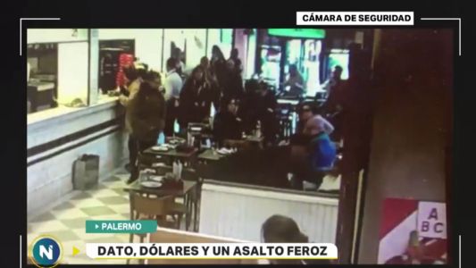 Violento robo en una confitería de Palermo