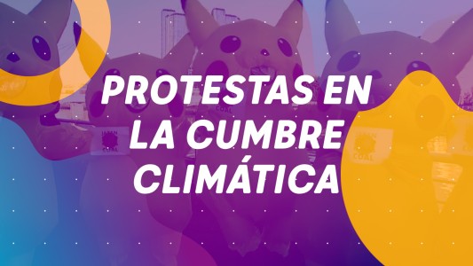 PROTESTAS EN LA CUMBRE CLIMÁTICA - #BuenFlash con Adrián Puente ⚡️