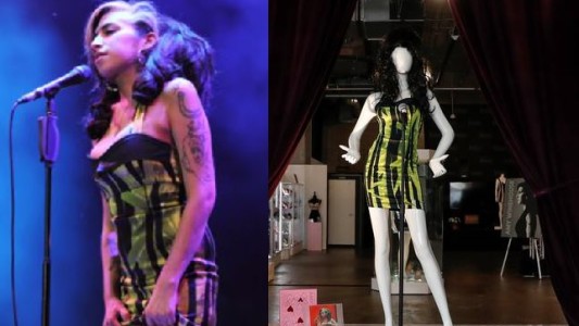 US$ 243.200: vendieron el vestido que usó Amy Winehouse en su último show