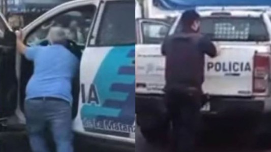 Insólito: tuvieron que empujar un patrullero cerca de donde asesinaron al kiosquero en Ramos Mejía