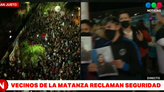 Vecinos de La Matanza reclamaron por seguridad