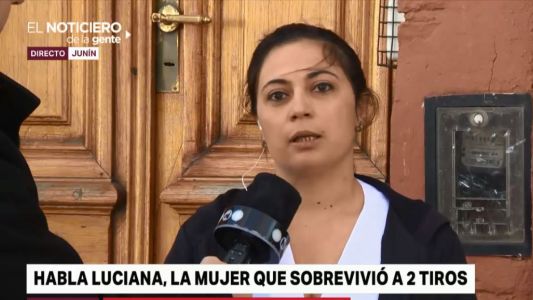 El milagro de Luciana: su expareja le disparó dos tiros y sobrevivió