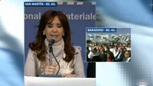 Cristina: "Nadie me va a extorsionar en contra de los intereses del país"