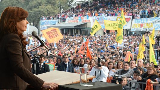 Cristina: "Hoy podemos venir a Tucumán a hablar de Independencia en serio"