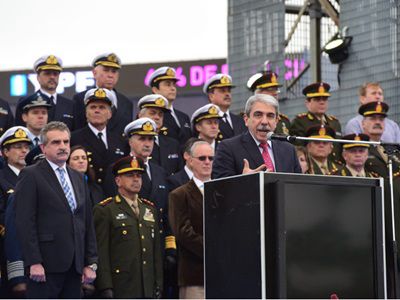 Para Aníbal Fernández nos habían engañado respecto a San Martín