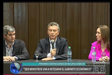 Macri: “El gabinete económico tendrá seis ministros”
